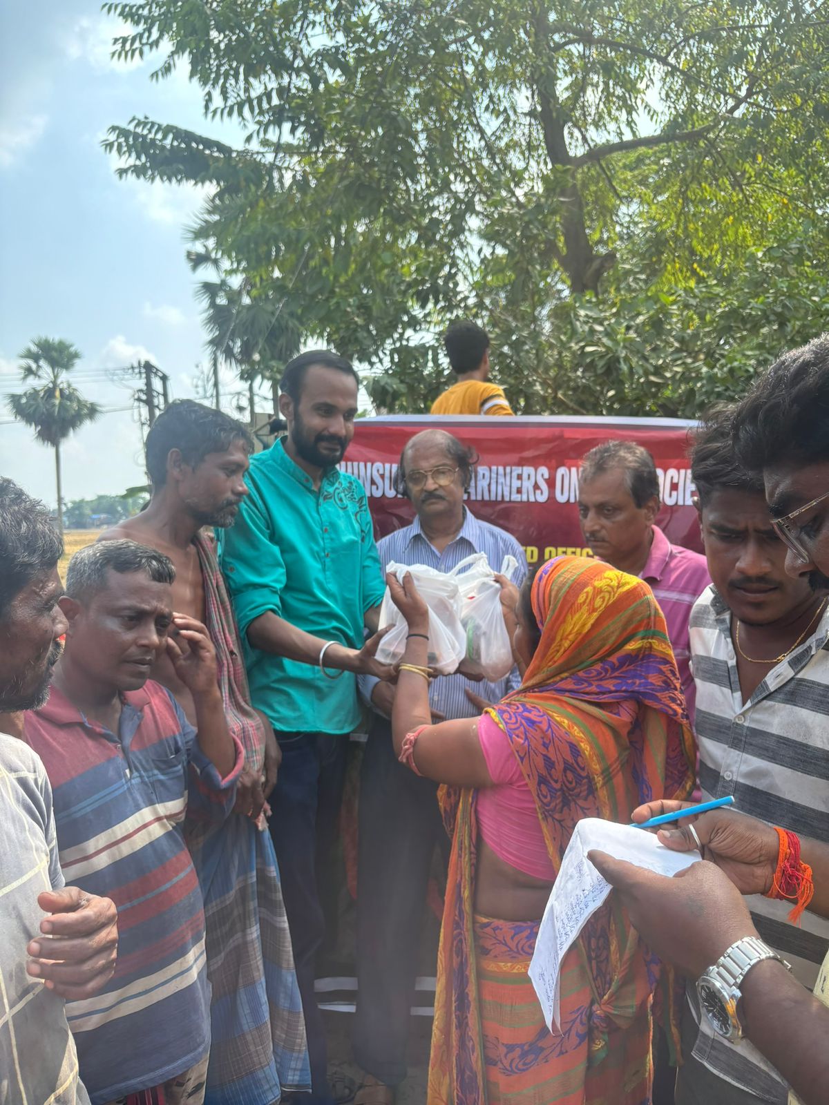 Flood Relief Khanakul