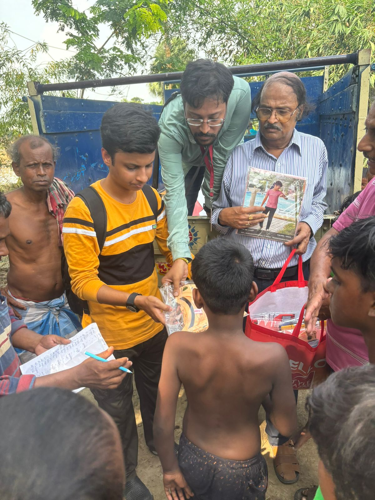Flood Relief Khanakul